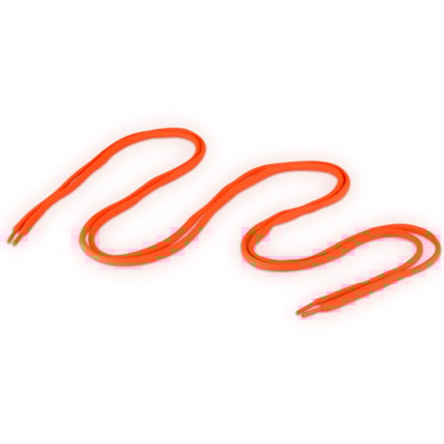 Speed schoen veter set Fluor oranje 115CM