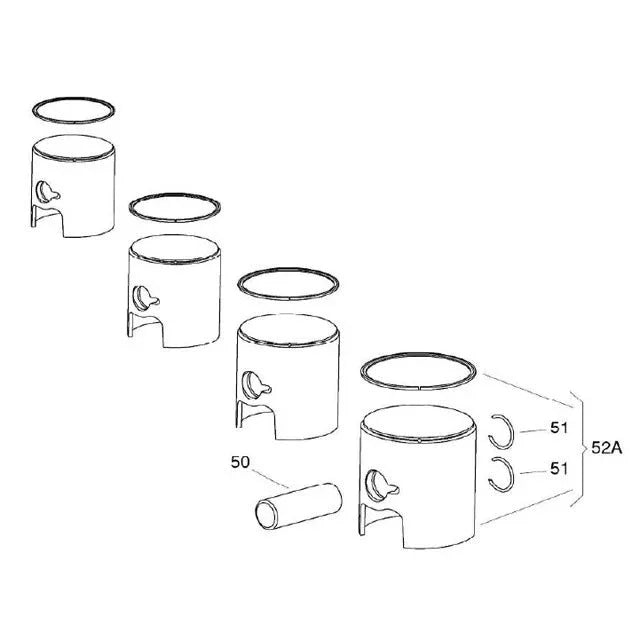 Iame X30 piston pen 14x44 - KartKings