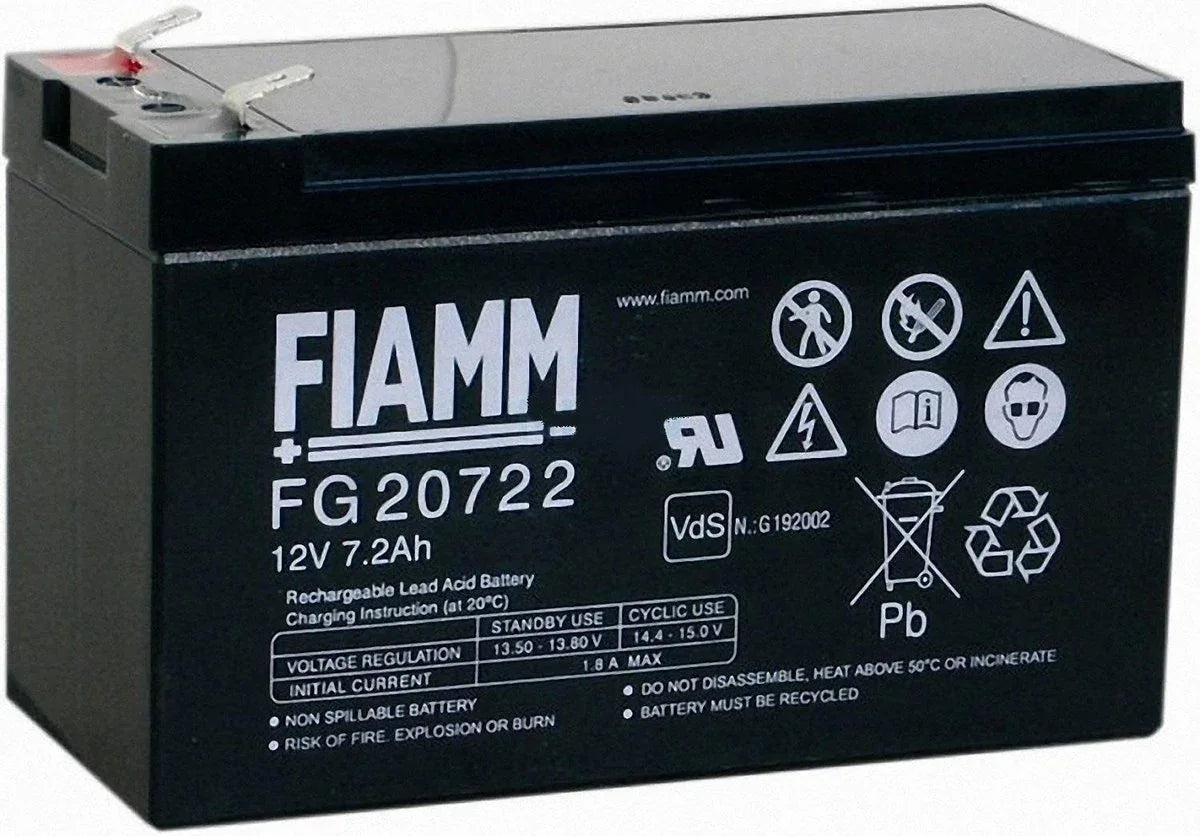 Fiam accu X30 / 60CC 12V 7.2Ah FG20722 - KartKings