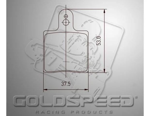 Juego de reparación Goldspeed INTREPID ID-AMV TIPO DELANTERO