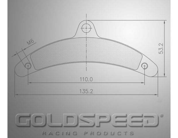 Juego de juntas Goldspeed TIPO BIREL TRASERO AGUJEROS ANCHOS