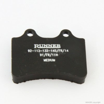 Juego de pastillas de freno Haase Runner FR14 medianas