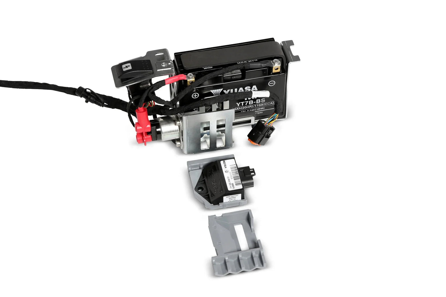 Almohadilla de goma para caja de batería Rotax max E-box