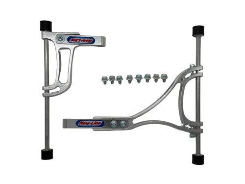 Radiateur steun groot zilver New Line