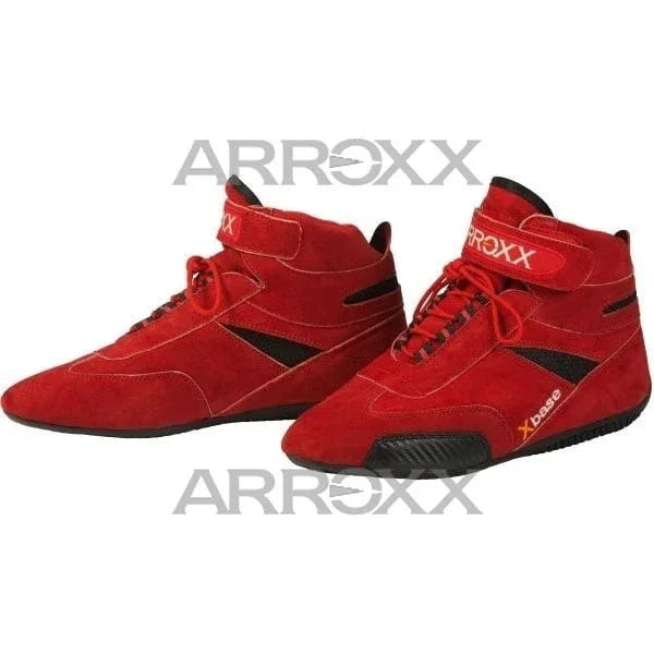 Arroxx Xbase kartschoenen rood leer - KartKings
