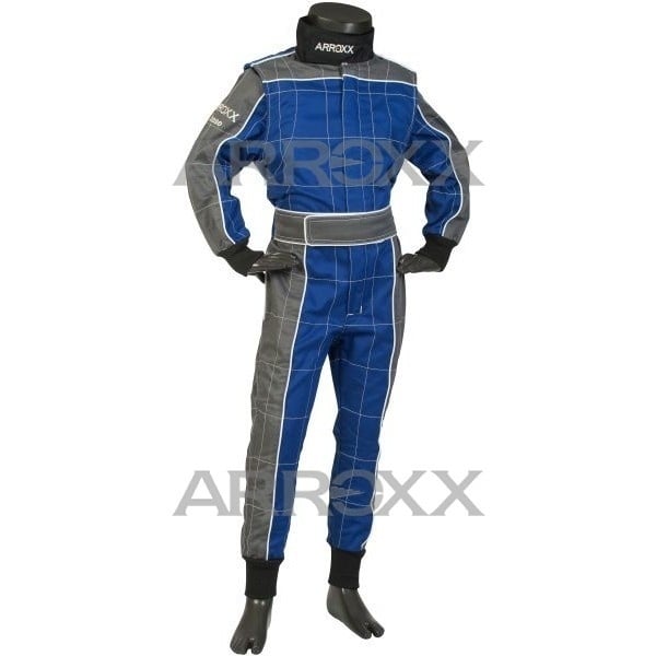 Arroxx overall katoen Blauw / grijs