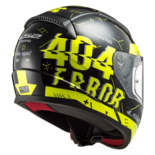 LS2 FF353 Player Black/Fluorescent Yellow