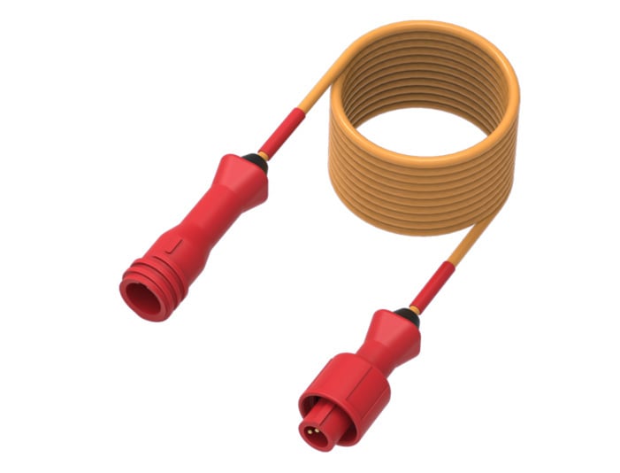 Cable de extensión Alfano PRO 3 EVO/6 NTC (temperatura roja) 135 cm