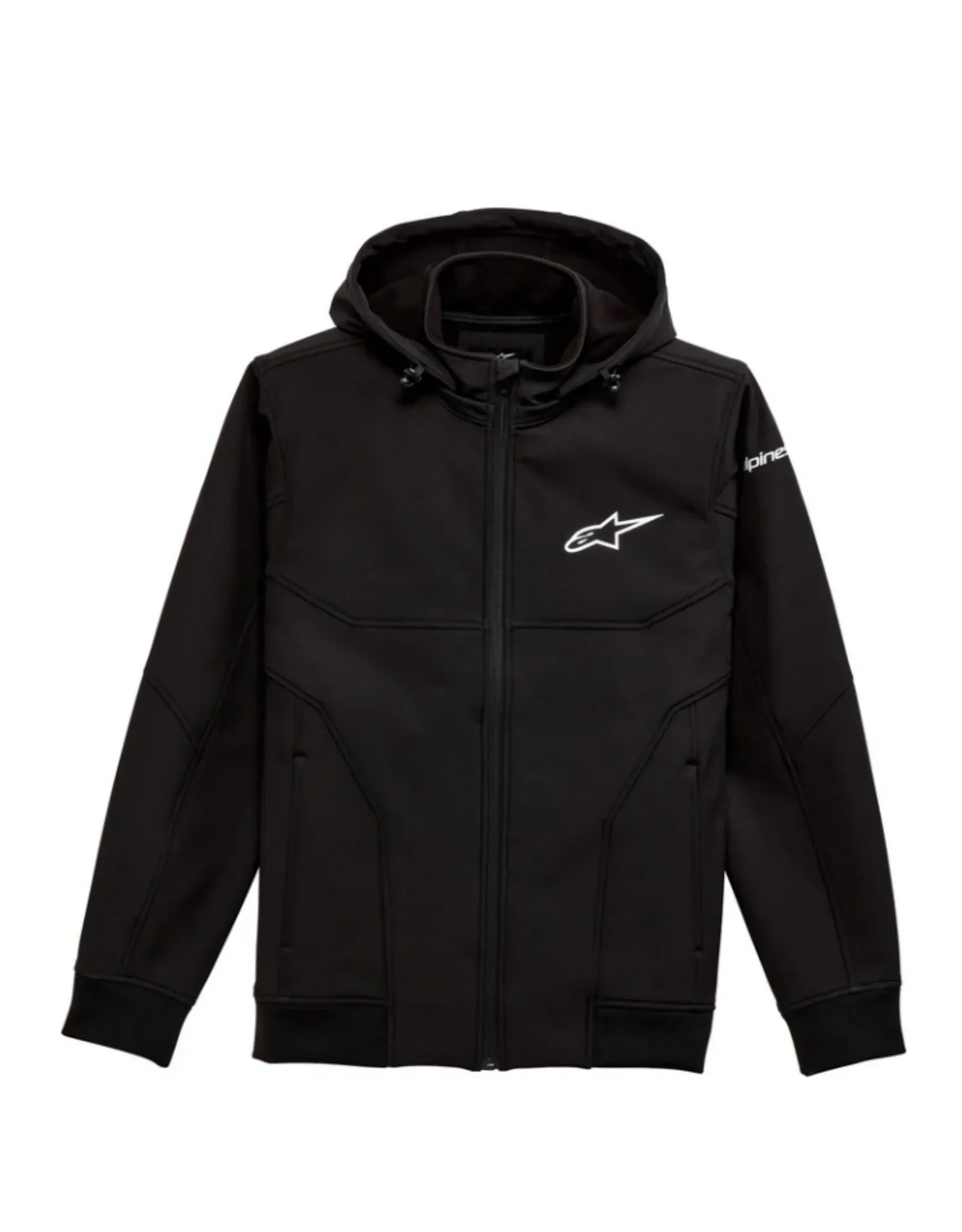 Alpinestars soft-shell jas zwart - KartKings