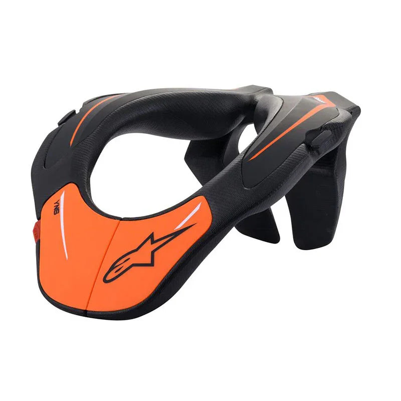 Alpinestars youth neck support oranje - KartKings