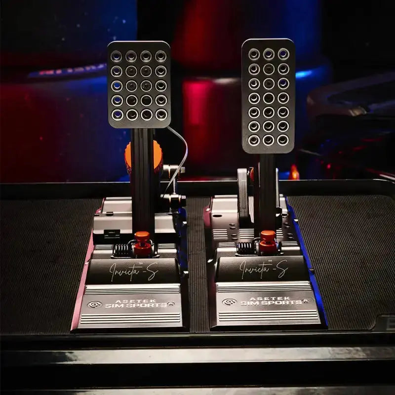 Asetek Simsports Invicta™ S-Series T.H.O.R.P.™ II - Throttle and Brake Pedals
