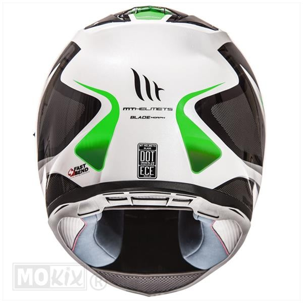 MT Helmets Blade SV Morph Wit / groen