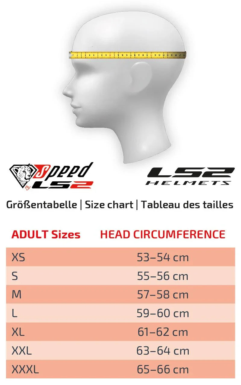 LS2 FF353 Rapid glans rood - KartKings