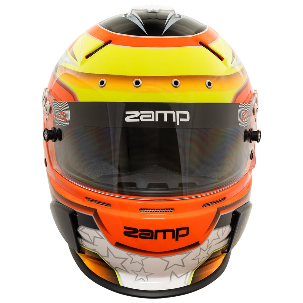 Zamp RZ-70E Switch Orange / Yellow (FIA-8859 / SNEL 2020)