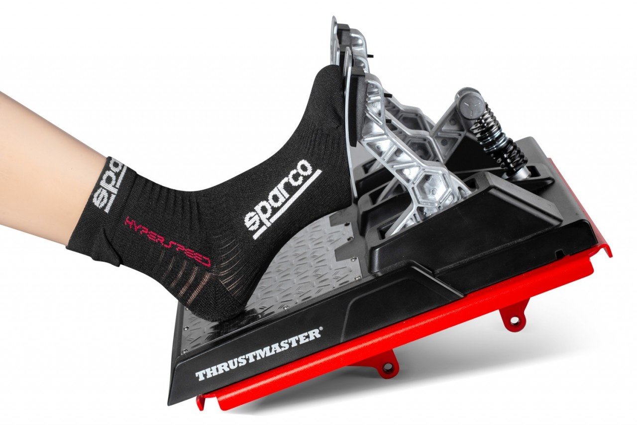 Calcetines Sparco Gaming HyperSpeed negro/azul