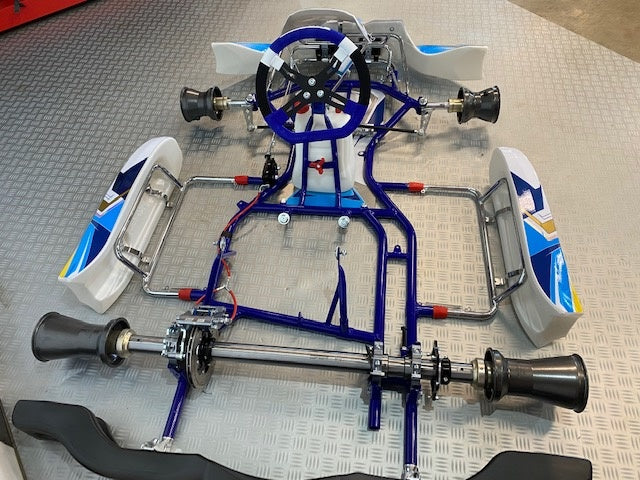 Top kart Bullet rollend chassis