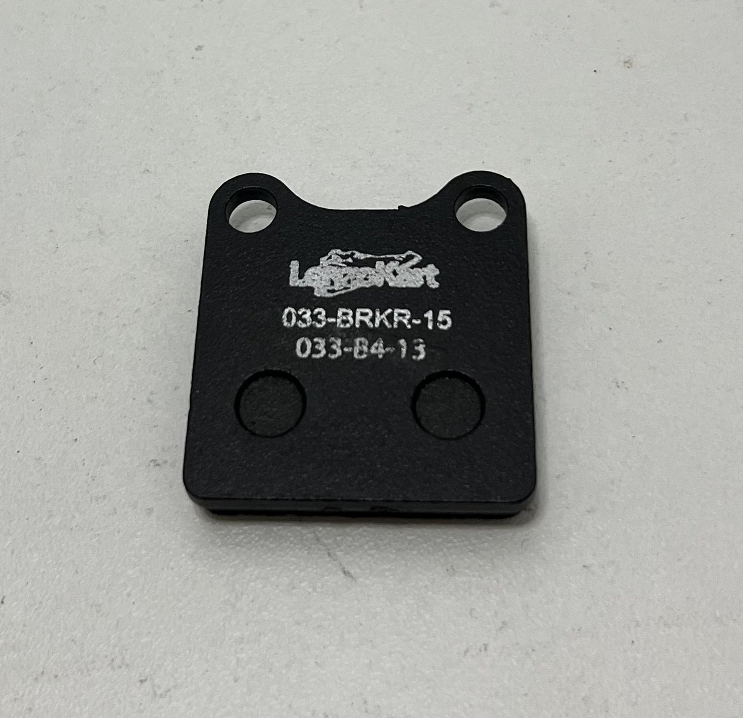 Pastilla de freno trasera LenzoKart Mini / delantera KZ Negra dura LKF13