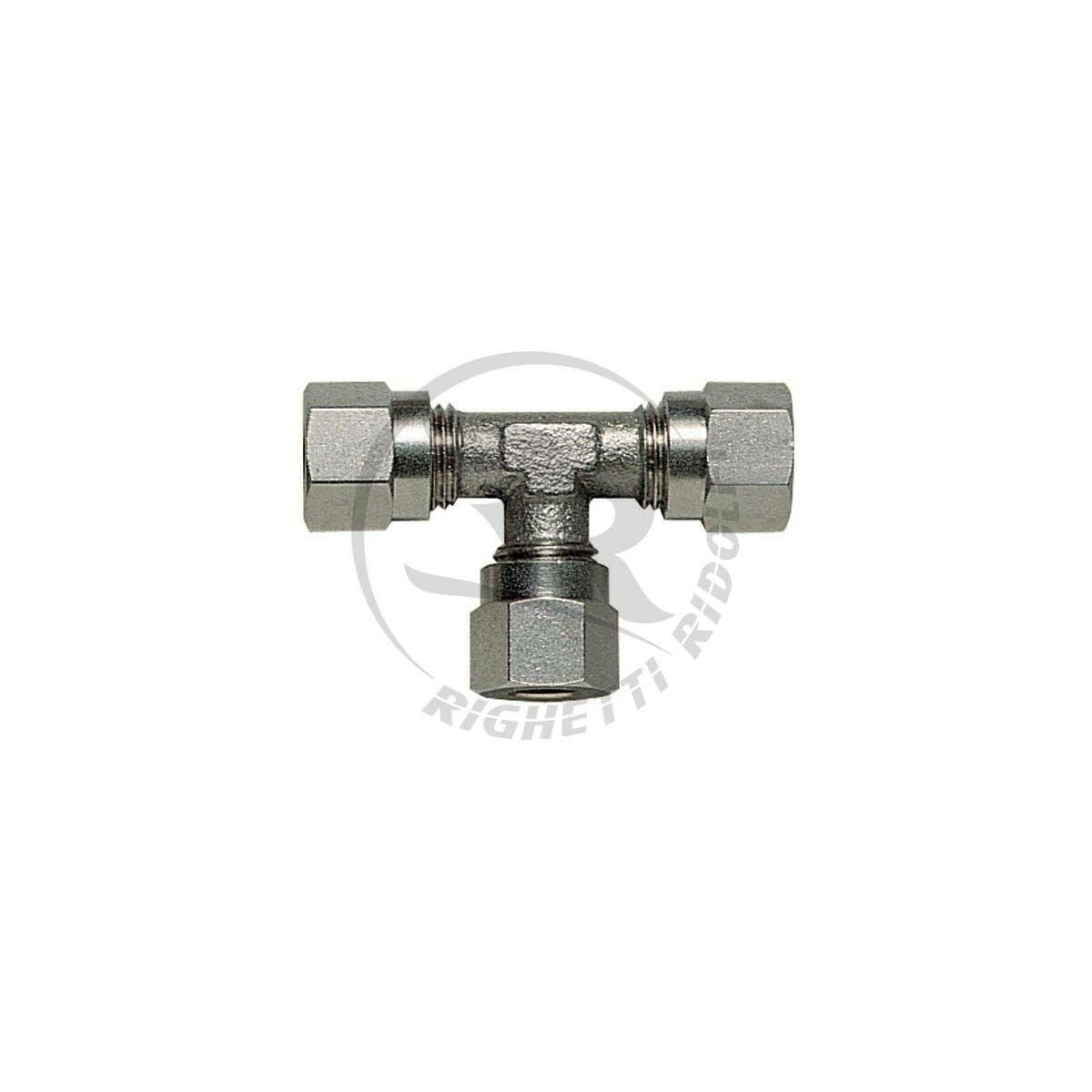Boquilla de conexión RR para manguera de freno en forma de T de 6/8 mm