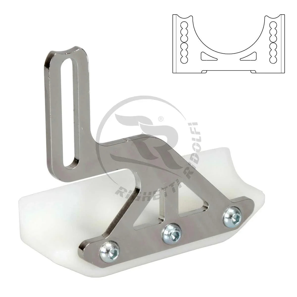 RR remschijf protector type 4 gaten - KartKings