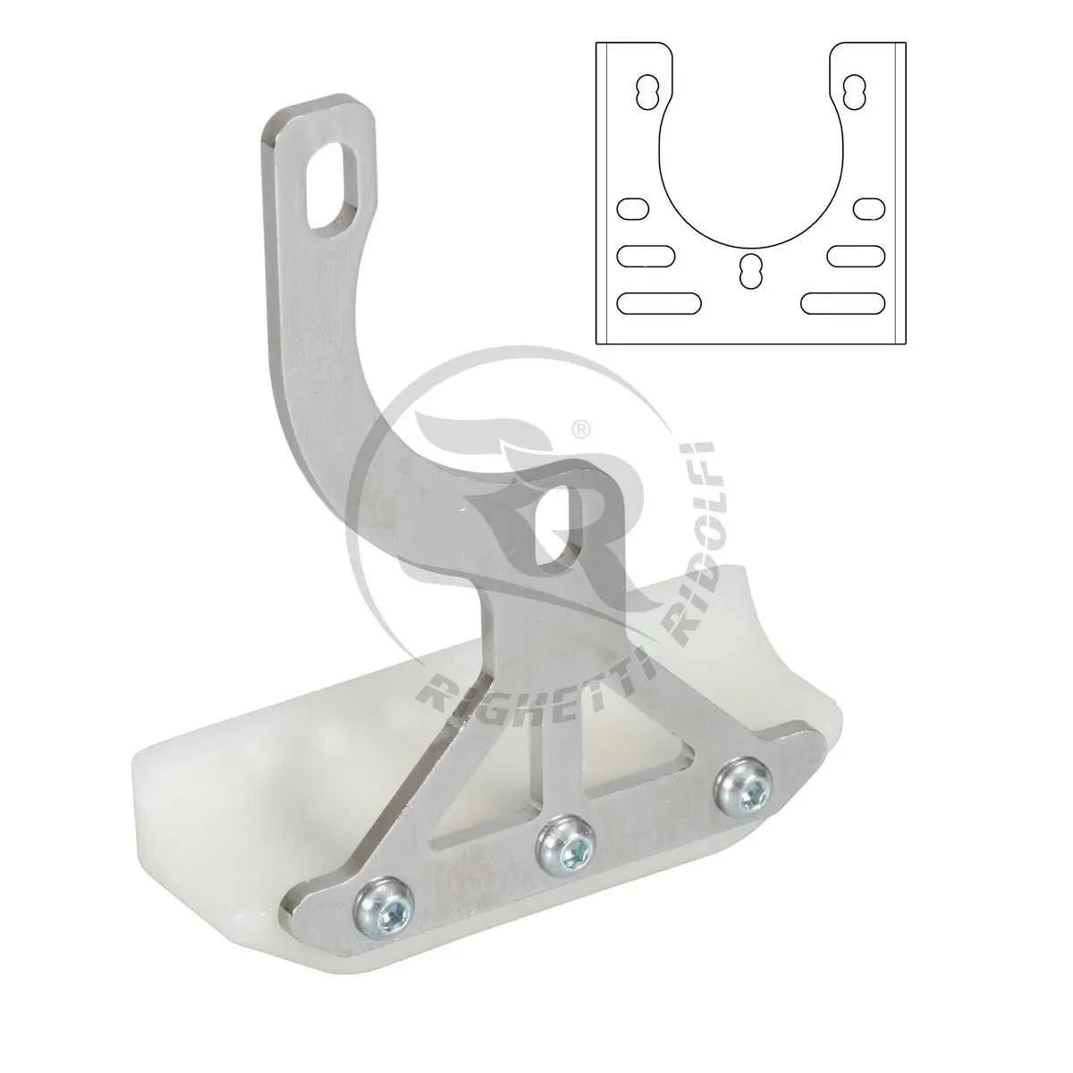 RR remschijf protector type 3 gaten - KartKings