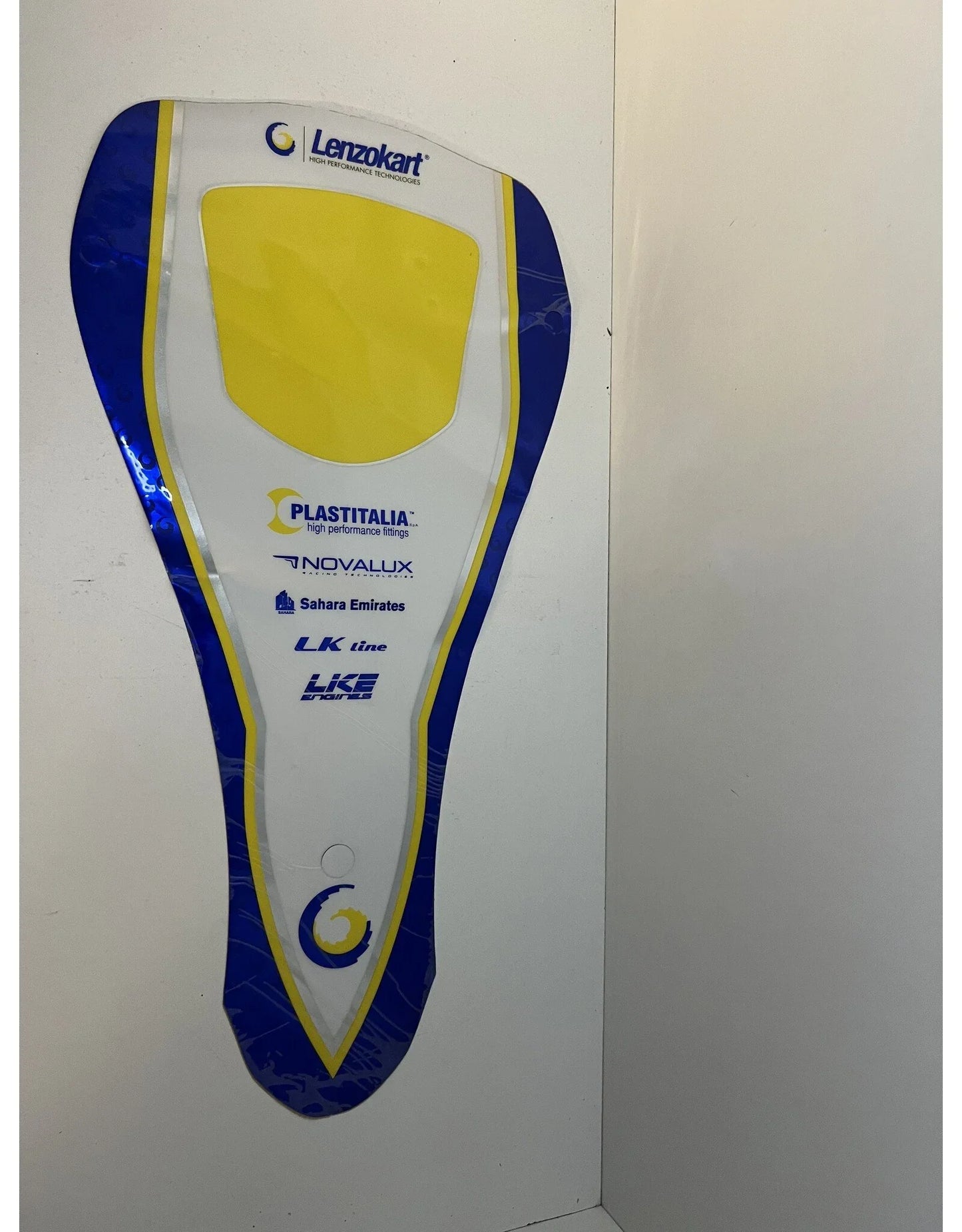 Lenzo Kart sticker voor voorschild KG 506 - KartKings