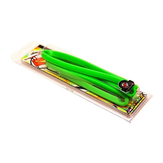 Base trimz helmrubber onderrand fluo groen