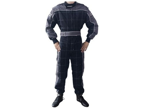 Arroxx overall katoen zwart/grijs