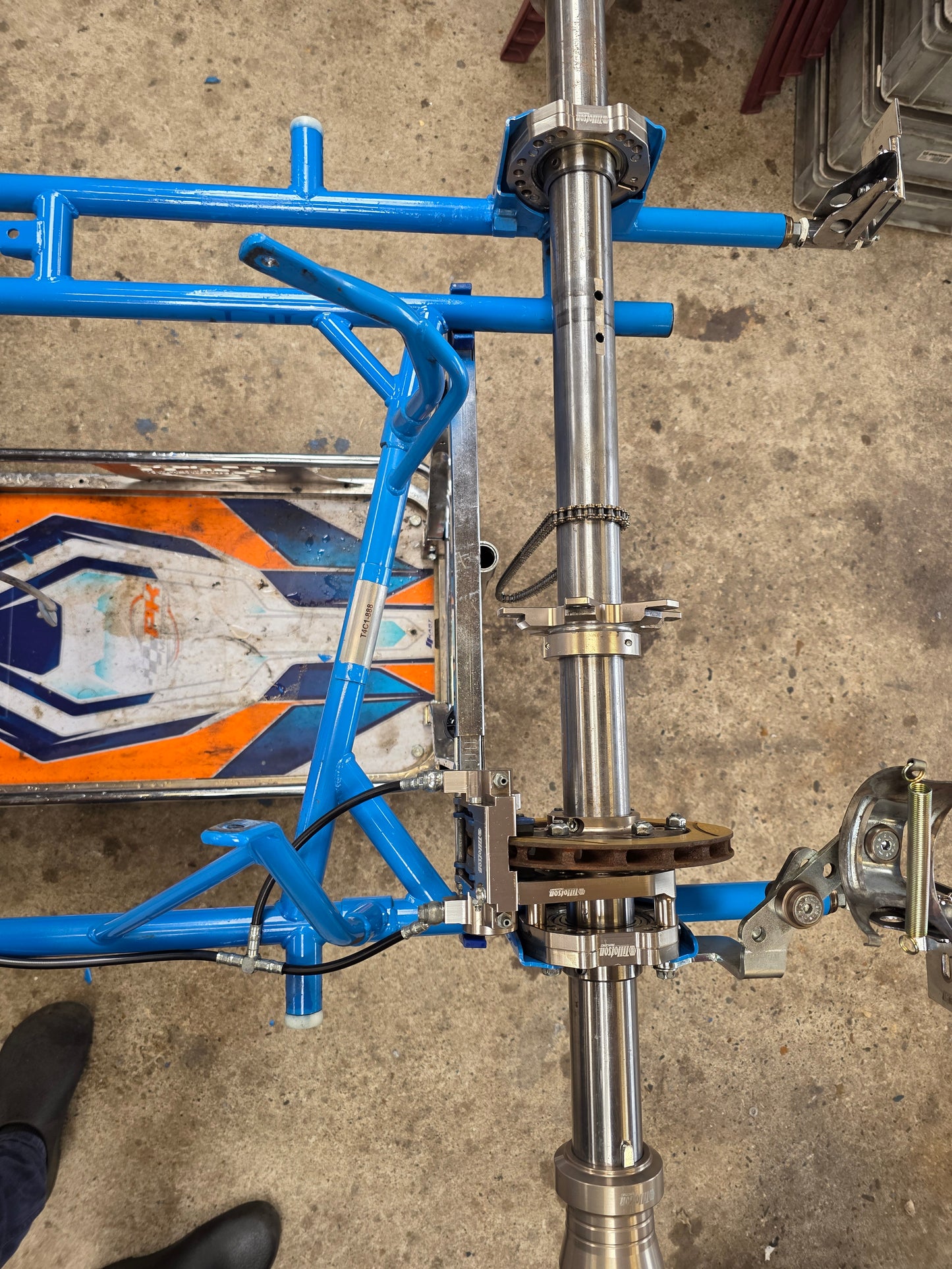 Gebruikte Tillotson T4 rollend frame