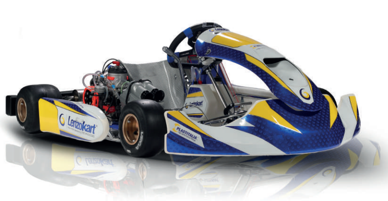 Lenzo kart KZ Type KK 30 MM rollend chassis