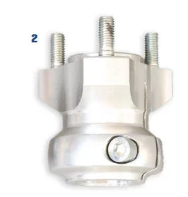 LenzoKart aluminium wielnaaf 30x65mm - KartKings