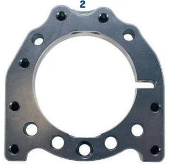 Lenzokart achteras lagerhouder aluminium 50x80 - KartKings