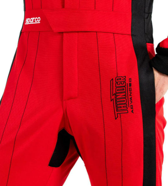 Mono Sparco Thunder Advanced Rojo/Negro
