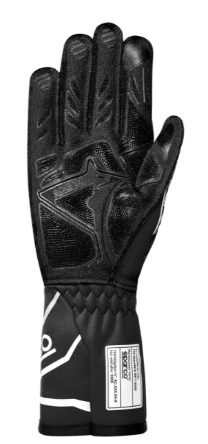 Guantes de kart Sparco K-Tide+ (FIA 8877-2022) negros