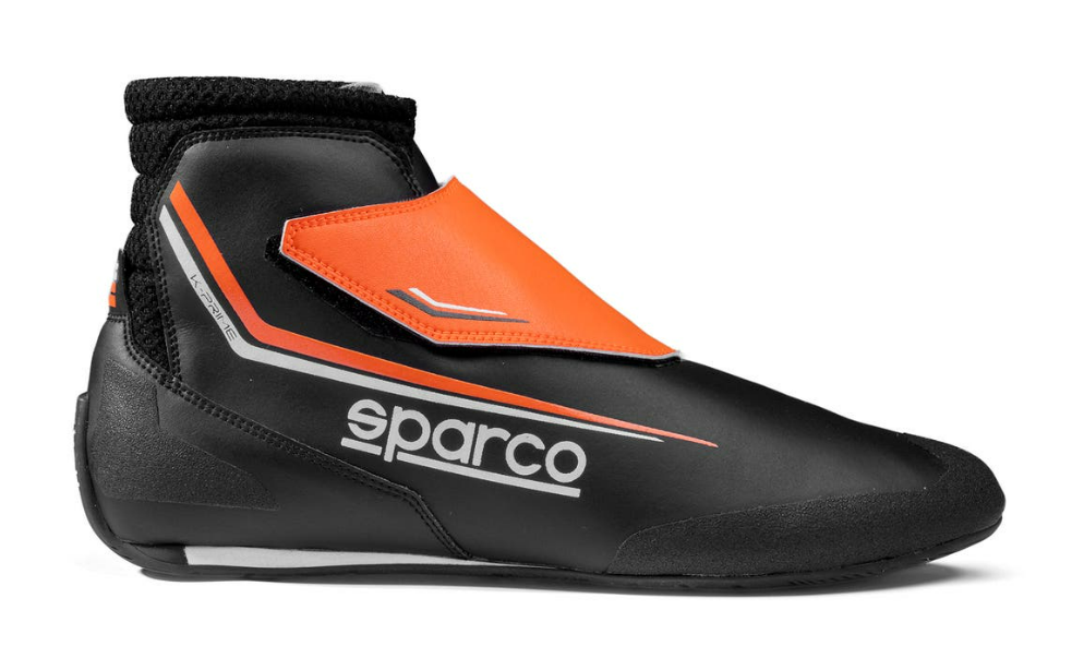 Sparco K-Prime FIA 8877-2022 zwart / fluor oranje