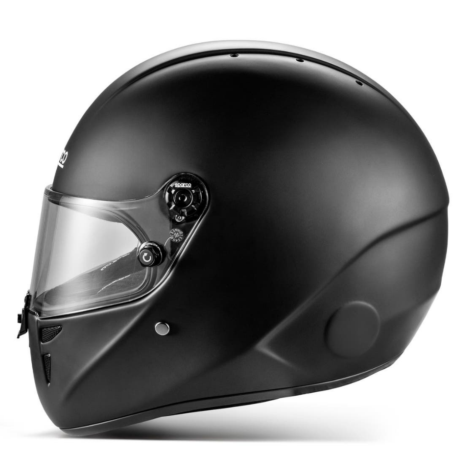 Sparco Stealth FIA 8878 - 2024 Matt black kart helmet