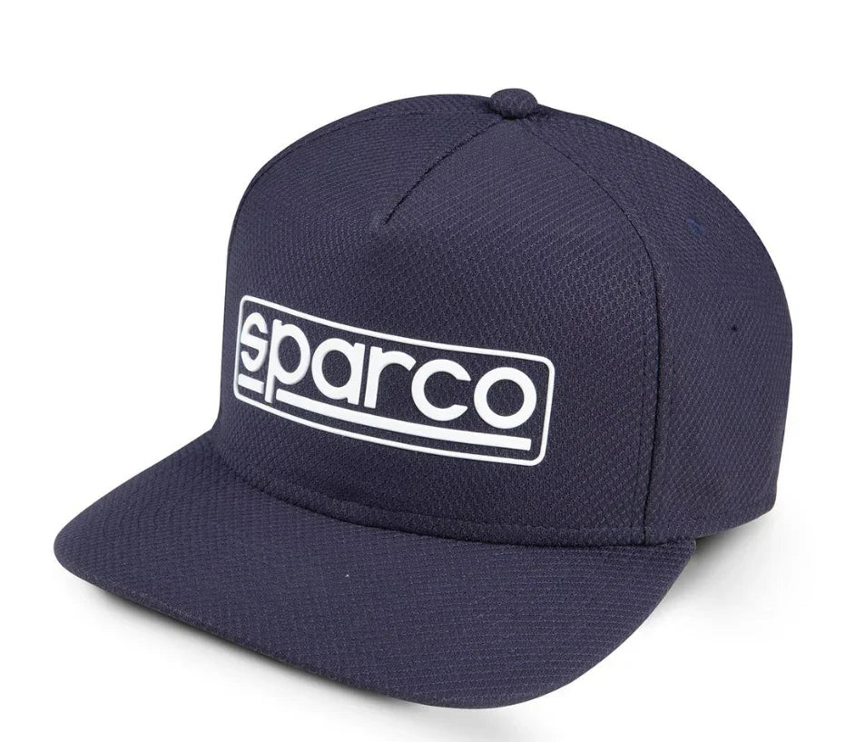Sparco pet verstelbaar marine blauw - KartKings