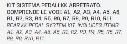 LenzoKart pedaal verkorter set compleet - KartKings