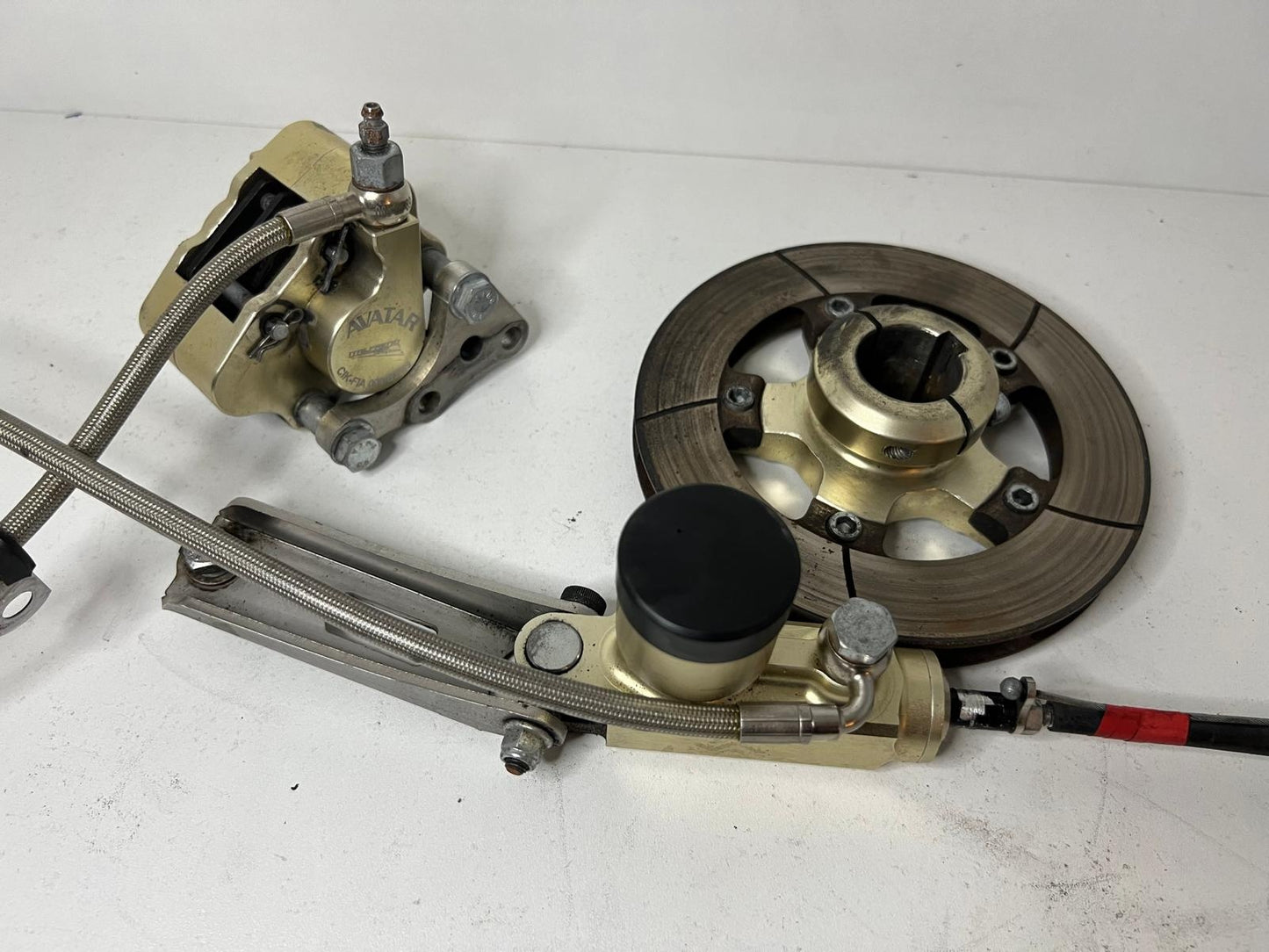 Sistema de frenos completo para minikart EKS usado