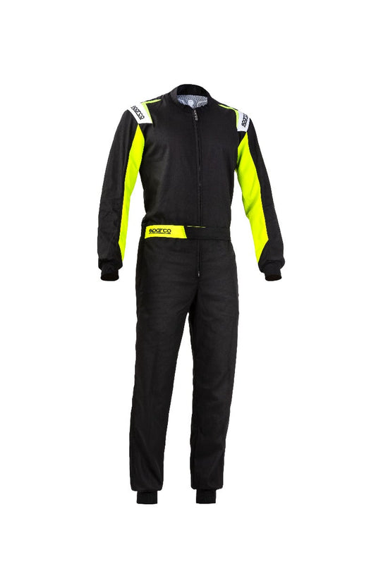 Sparco Rookie overall zwart/geel