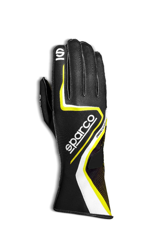 Sparco record kart gloves black/yellow