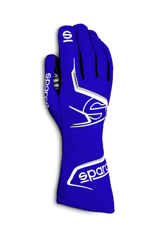 Sparco Arrow kart gloves blue