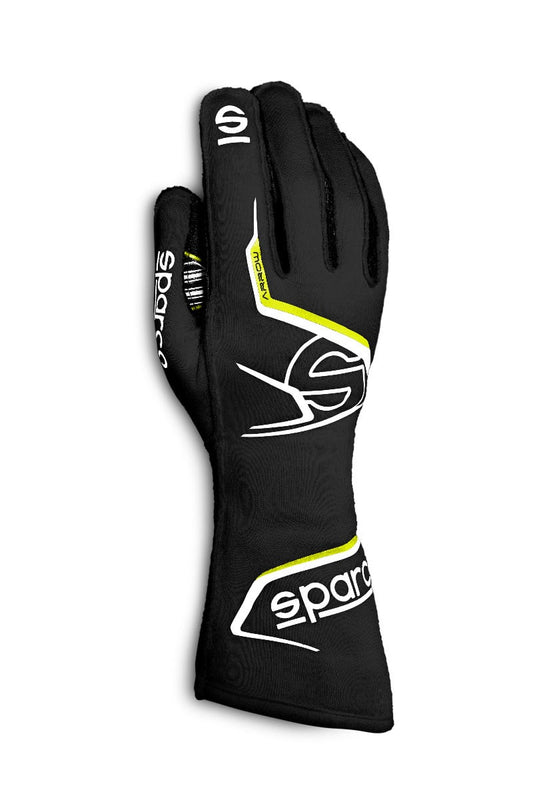 Sparco Arrow kart gloves black/yellow