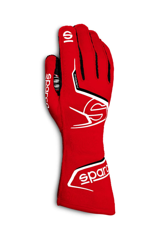 Sparco Arrow kart gloves red
