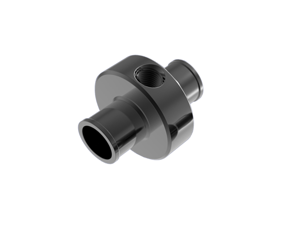 Alfano T-stuk voor radiateur slang 17MM