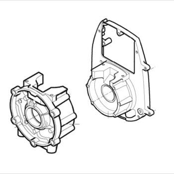 Comer C50 crankcase