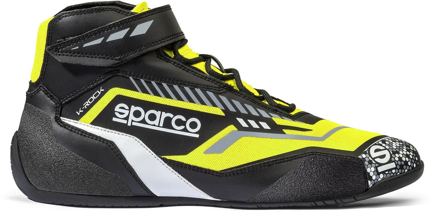Sparco K-rock negro/amarillo fluorescente