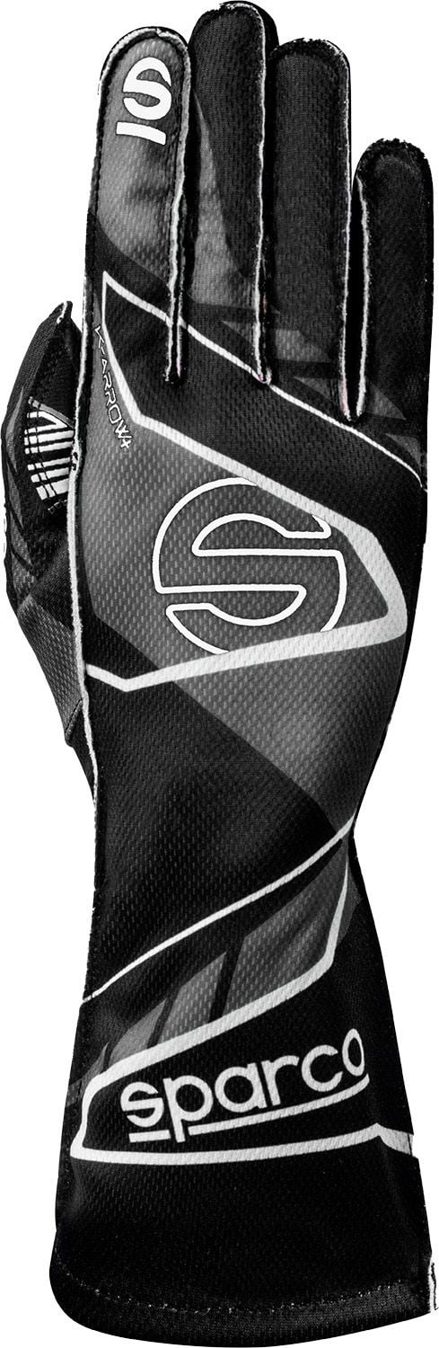 Sparco K -Arrow+ (FIA 8877-2022) kart gloves Black / Gray