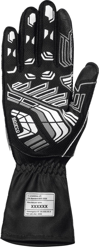 Sparco K -Arrow+ (FIA 8877-2022) kart handschoenen Zwart / Grijs