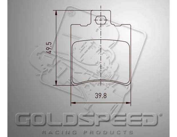 Juego de reparación Goldspeed ENERGY CORSE-KELGATE TIPO DELANTERO