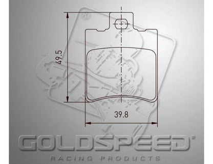 Juego de reparación Goldspeed ENERGY CORSE-KELGATE TIPO DELANTERO